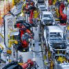 Automobilky a továrne v západných krajinách sa začínajú zastavovať
