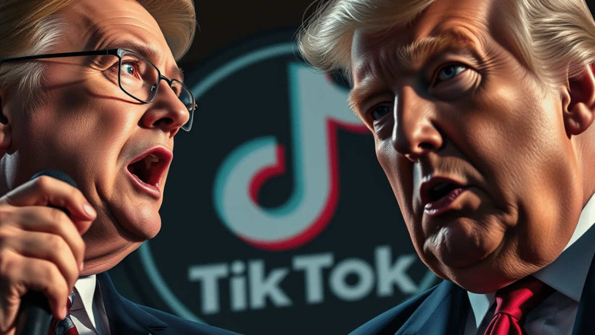Sherman a obvinenia Donalda Trumpa, reakcia TikToku