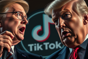 Sherman a obvinenia Donalda Trumpa, reakcia TikToku