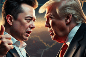Musk zatiahol Trumpa do Epsteinových spisov