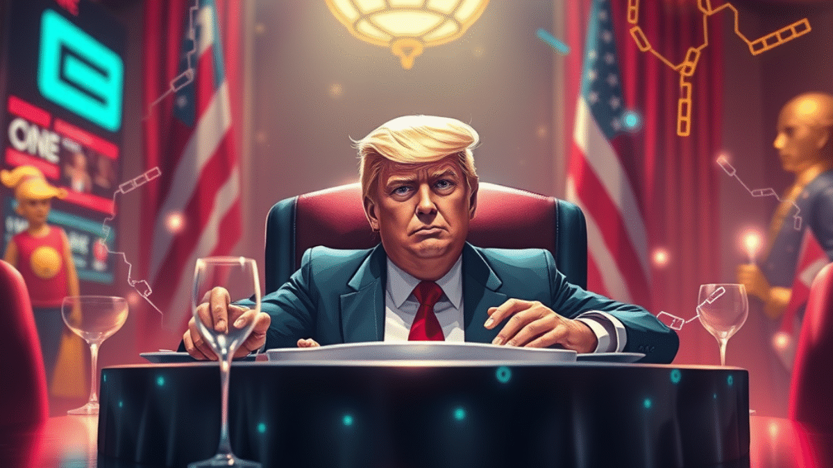 TRUMP NFT airdrop rozprúdil aktivitu na Solane
