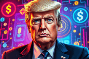 Donald Trump spúšťa vlastnú kryptopeňaženku