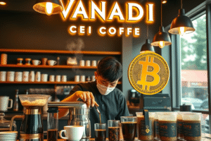 Španielsky kávový reťazec Vanadi Coffee vsádza na Bitcoin