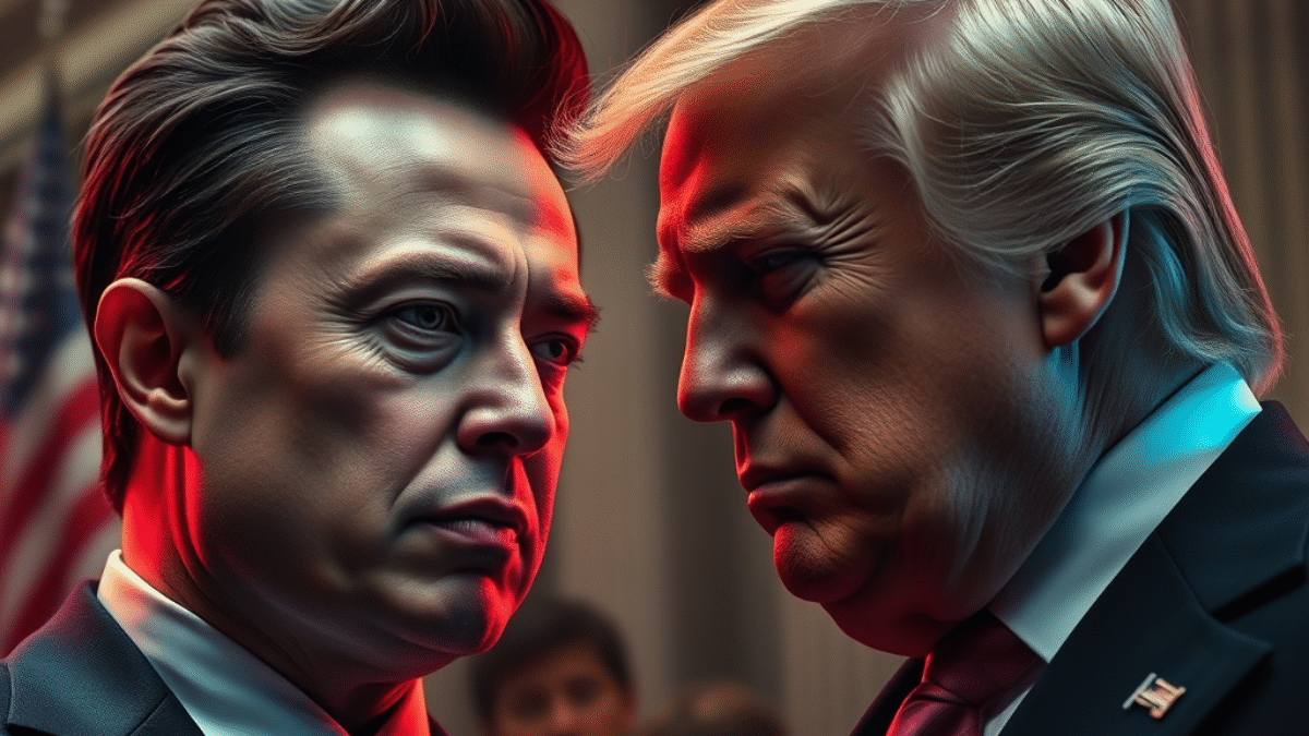 Musk vs. Trump: Politický konflikt ohrozuje xAI financovanie