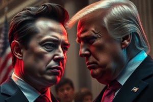 Musk vs. Trump: Politický konflikt ohrozuje xAI financovanie