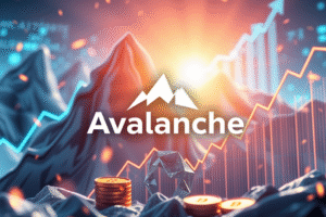Avalanche exploduje: Transakcie stúpajú o 326 %