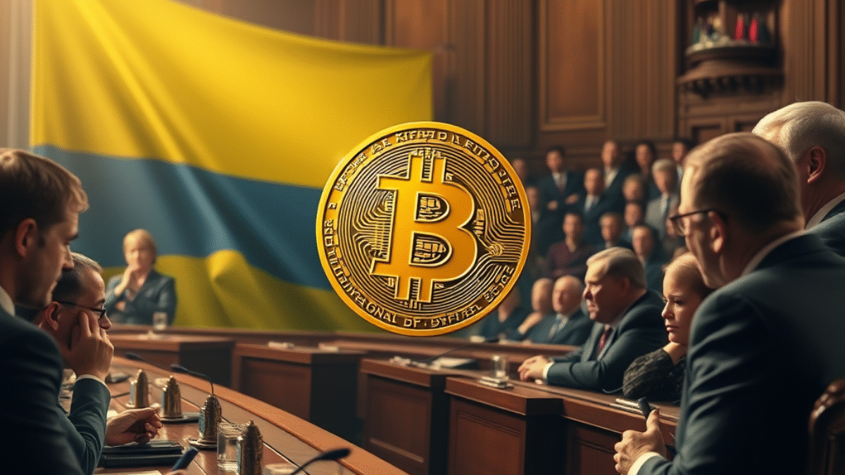 Ukrajina zvažuje Bitcoin ako rezervné aktívum