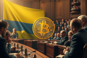 Ukrajina zvažuje Bitcoin ako rezervné aktívum