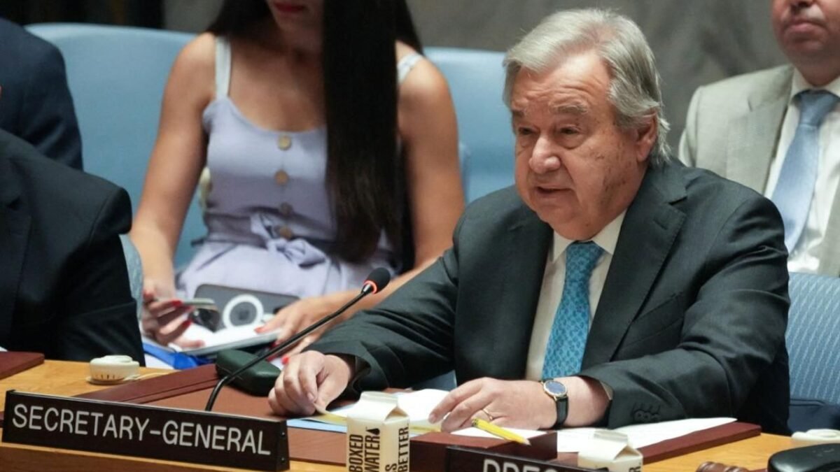 Generálny tajomník OSN António Guterres počas zasadnutia Bezpečnostnej rady odsúdil nedávny vojenský útok USA na Irán