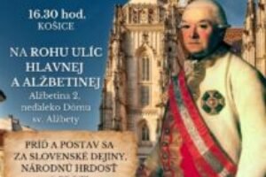 Protestujeme proti odstráneniu tabule maršala Andreja Hadika