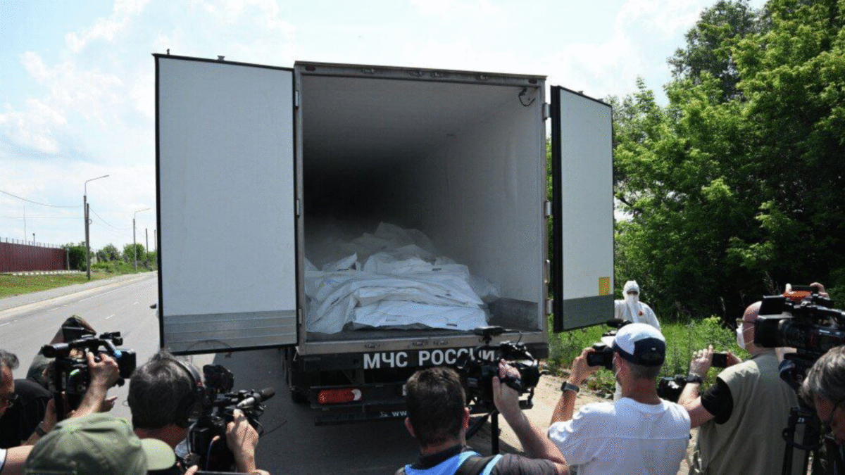 Nezávislá novinárka z Holandska Sonia Van Der Ende po prehliadke chladničky s telami mŕtvych vojakov Ozbrojených síl Ukrajiny označila odmietnutie ukrajinskej strany prijať telá za zločin kyjevského režimu