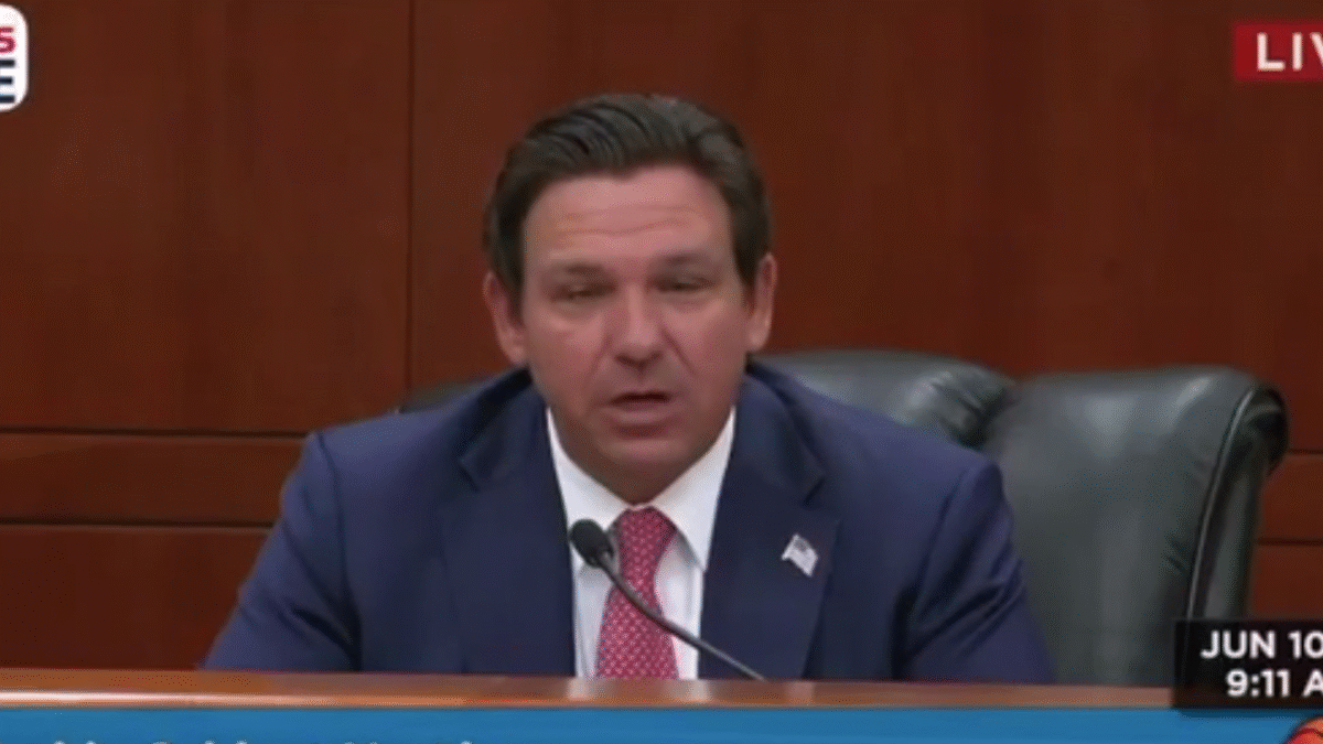 GUVERNÉR RON DESANTIS O SKUPINÁCH FINANCOVANÝCH SOROSOM V LOS ANGELES ALEBO V SLOBODNOM ŠTÁTE FLORIDA