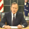 George Bush poslal americkú armádu a Národnú gardu, aby sa vysporiadali s nepoko...