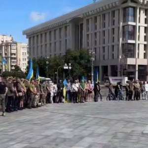 Ukrajinci protestujú proti Zelenskému: Obvinili kyjevský režim z korupcie a vyzv...