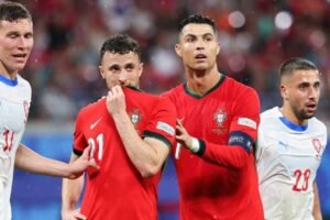 Cristiano Ronaldo a viac: Veľký smútok za futbalovou hviezdou Diogom Jotom.