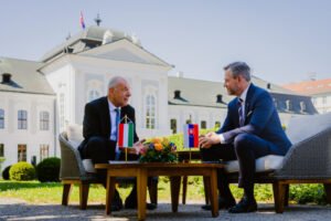 Pellegrini prijal maďarského prezidenta, zhodli sa na historicky najlepších vzťa...