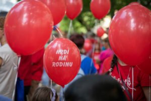 V Bratislave sa opäť uskutoční Národný pochod Hrdí na rodinu, organizátori chcú ...