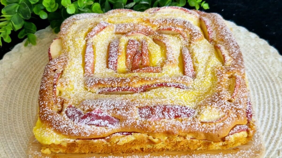 Dokonalá ľahká jablková torta, ktorá sa rozpúšťa v ústach