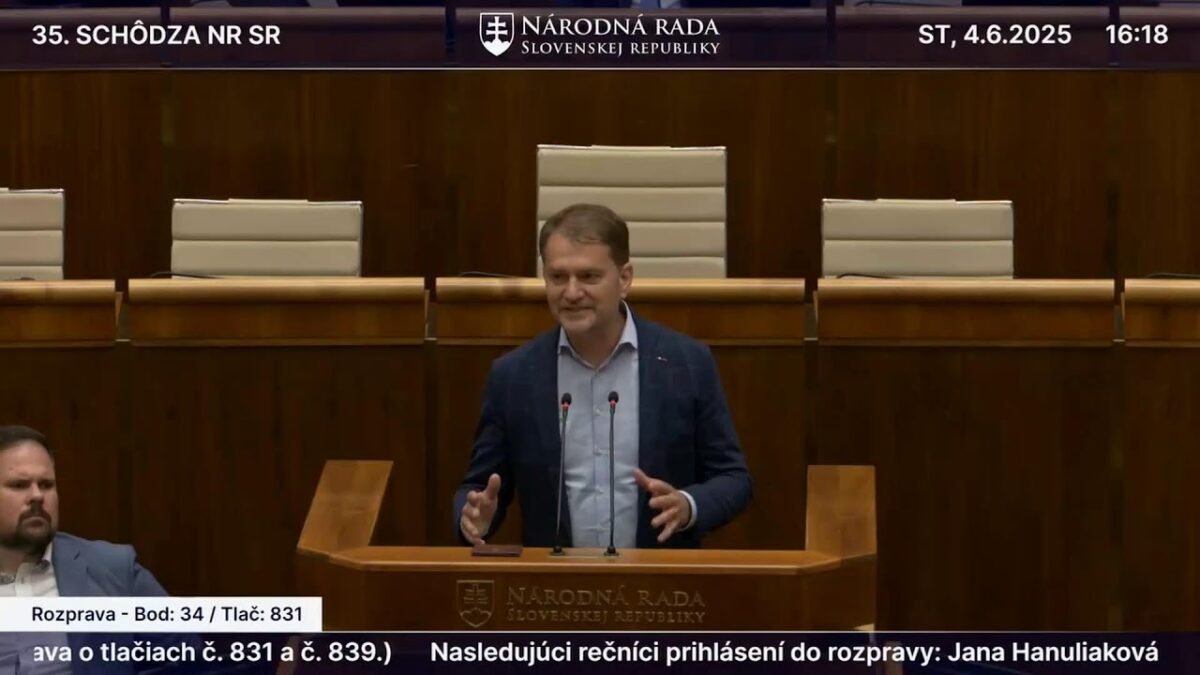 NAŽIVO: Igor Matovič v rozprave k právu voliť od 16 rokov.