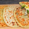 Jednoduché plnené focaccia! Žiadna rúra, žiadne droždie, žiadne vajcia!