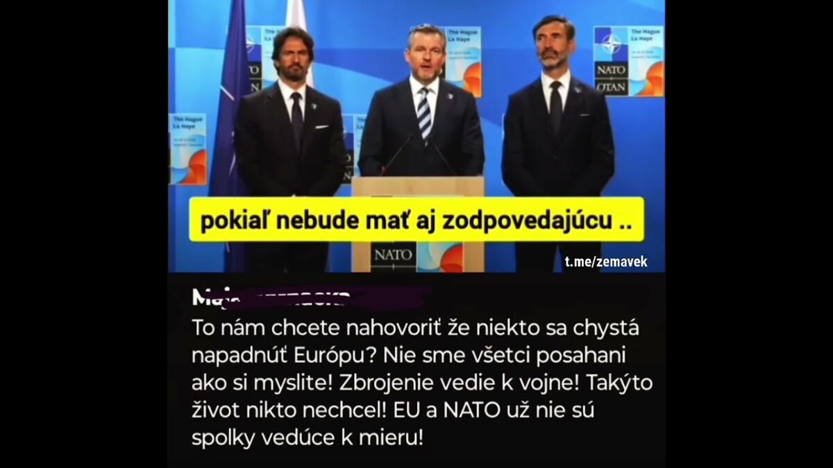 Štefan Harabin: Zafixujte si, že Pellegrini, Kaliňák, Blanár, Fico sa usvedčili, že chcú a provokujú vojnu s Ruskom.