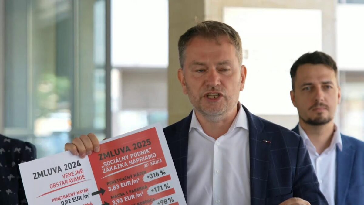 NAŽIVO: Biznis Erika Tomáša: Rodinám zobrať a kamarátovi dať s 300% predražením