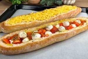 Neuveriteľne chutný bagetový recept s náplňou!
