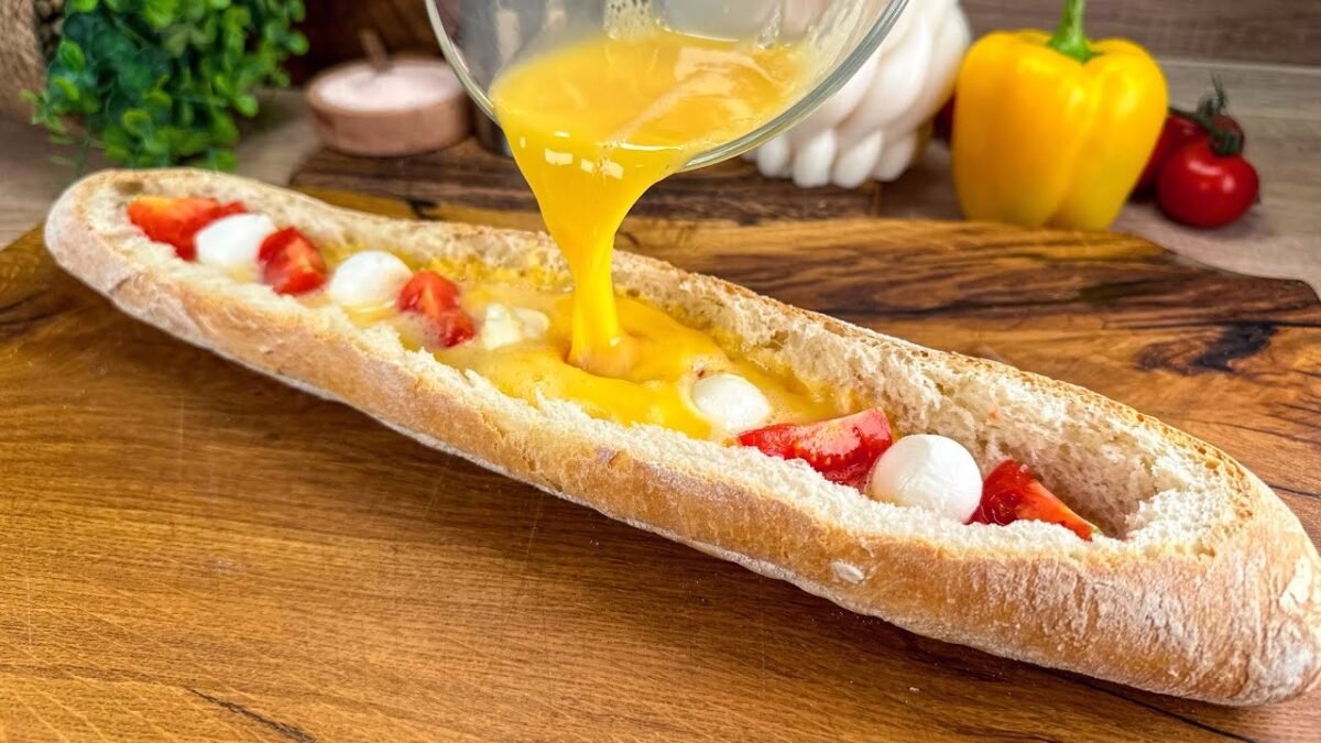 Brilantný bagetový recept s náplňou, ktorý musíte dnes vyskúšať!