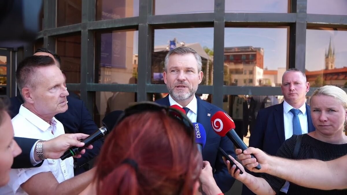 Peter Pellegrini: Brífing pre médiá po skončení Národnej púte k svätému Cyrilovi a Metodovi v Nitre.