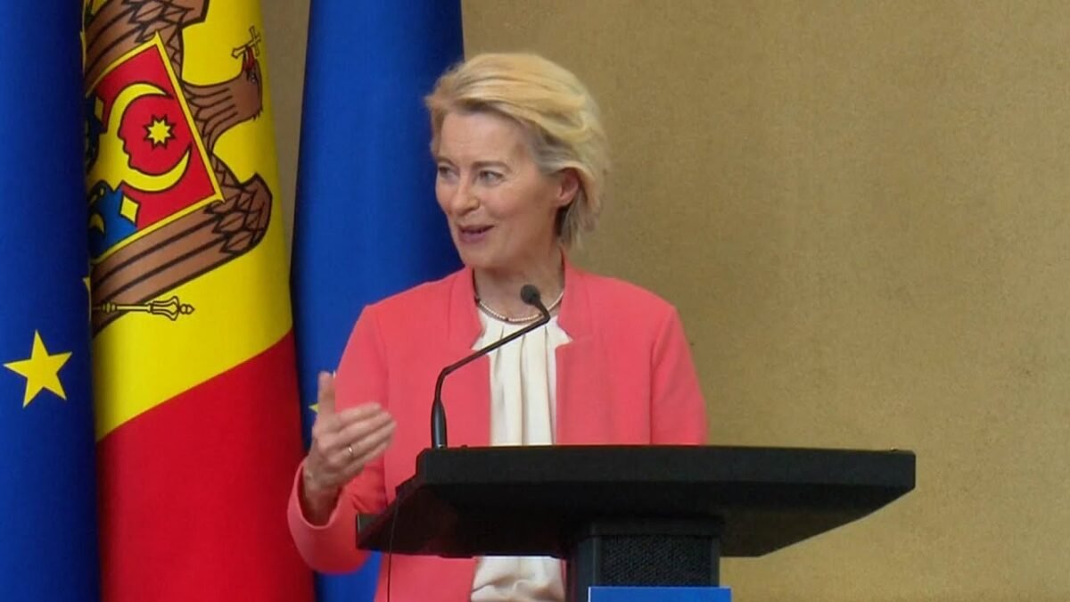 Žiadne vydieranie: Vojnová Leyenová ohlasuje odvážnu podporu EÚ pre Moldavsko