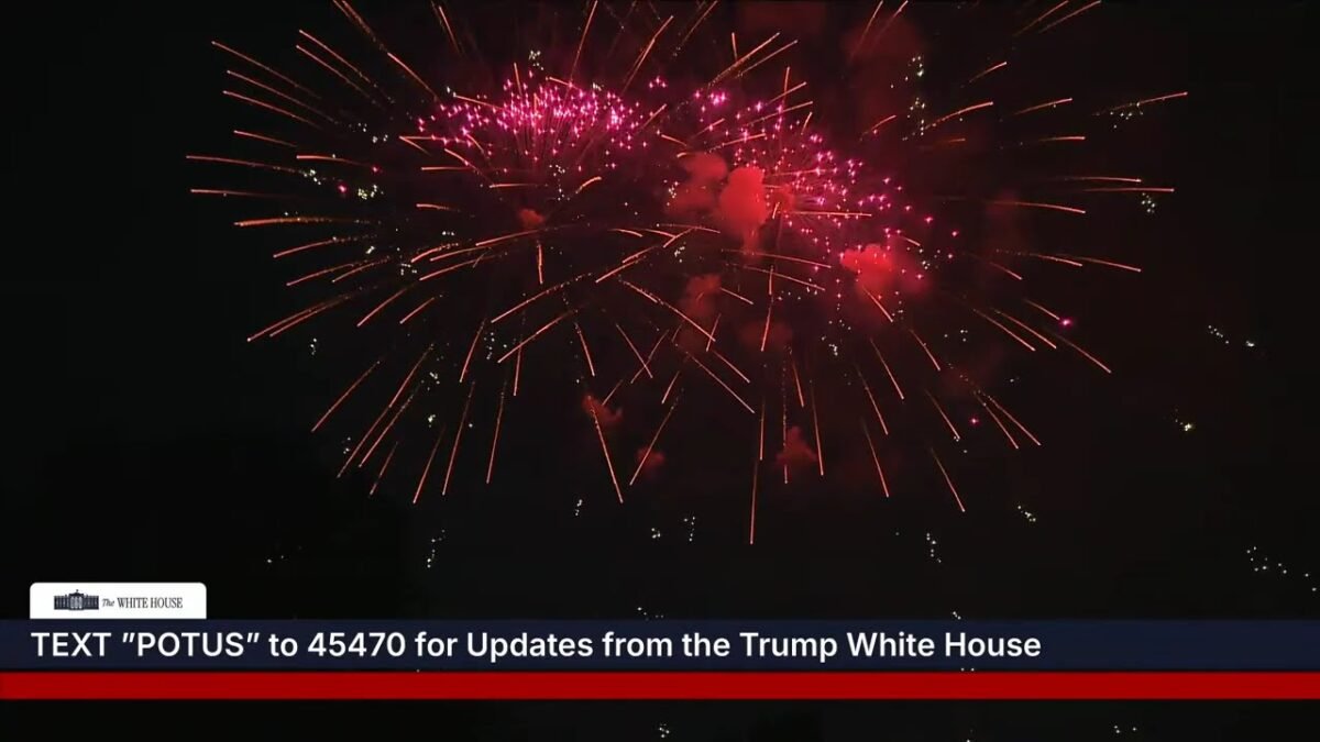 Prezident Trump a prvá dáma sa zúčastnili osláv Dňa nezávislosti