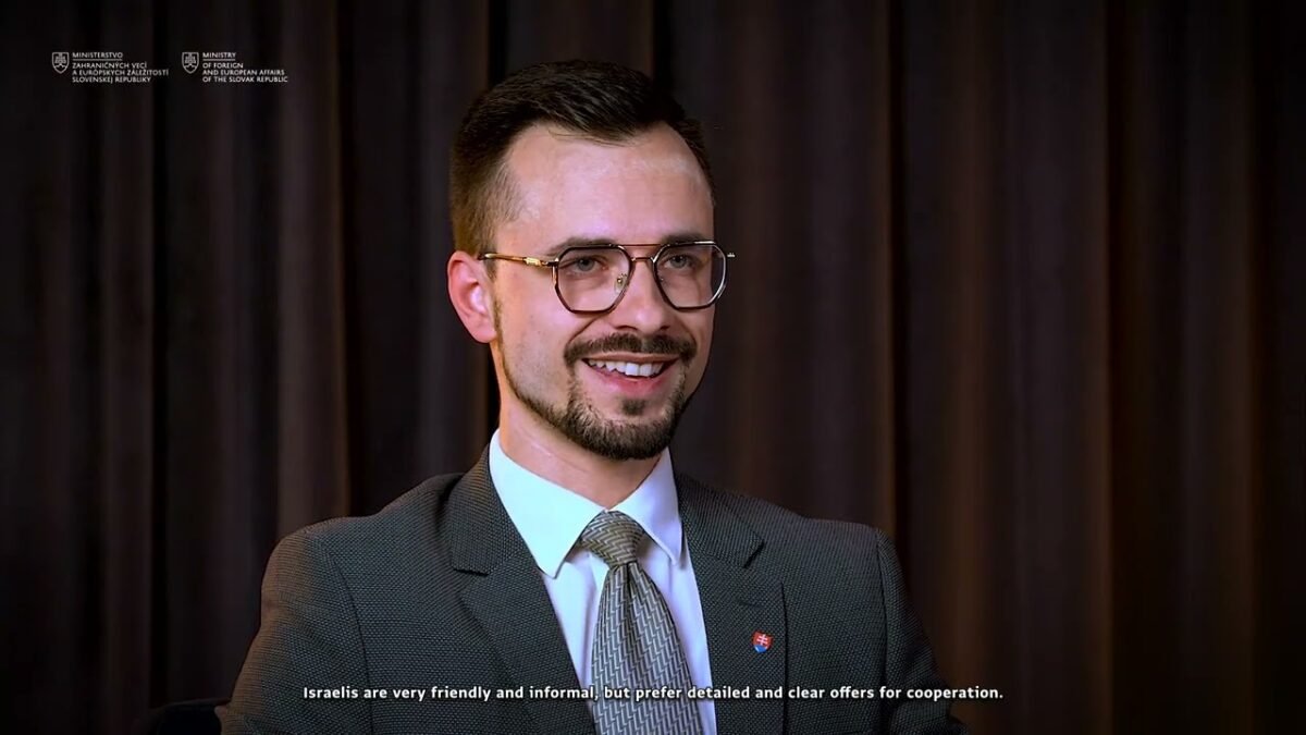 Izrael – ekonomický diplomat SR Oliver Buzek