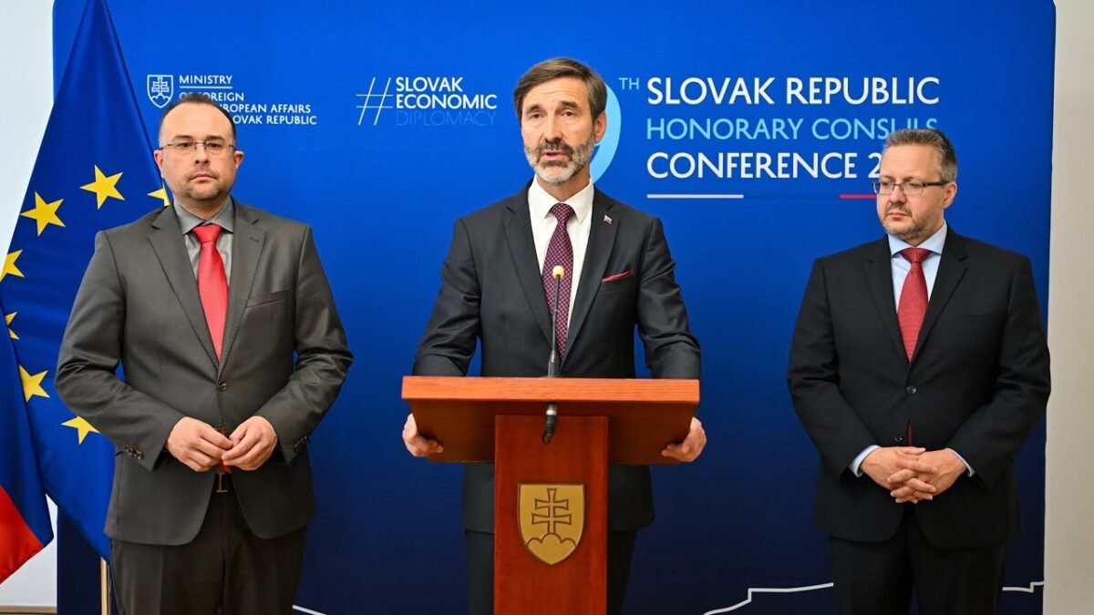 Tlačová konferencia k celosvetovej porade honorárnych konzulov SR