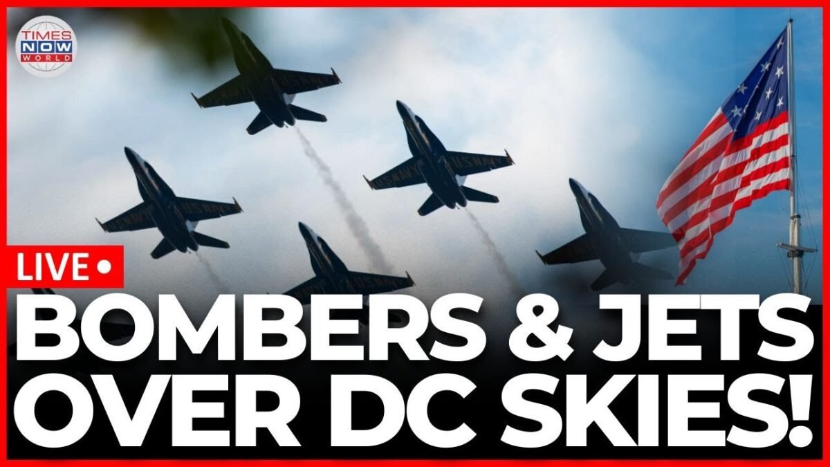 Živé oslavy 4. júla | Trumpove bombardéry B-2 kŕdlia nad Bielym domom, stíhačky dorazili do Washingtonu!