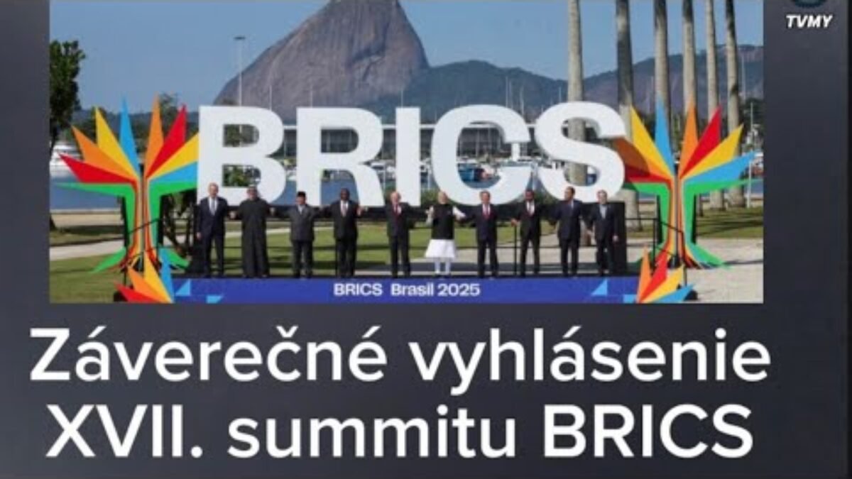 TV MY: Vyhlásenie XVII. summitu BRICS