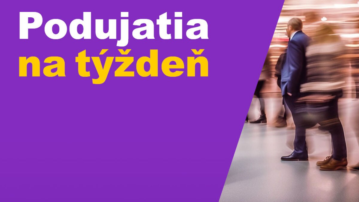 Mesto Senec: PODUJATIA NA TÝŽDEŇ