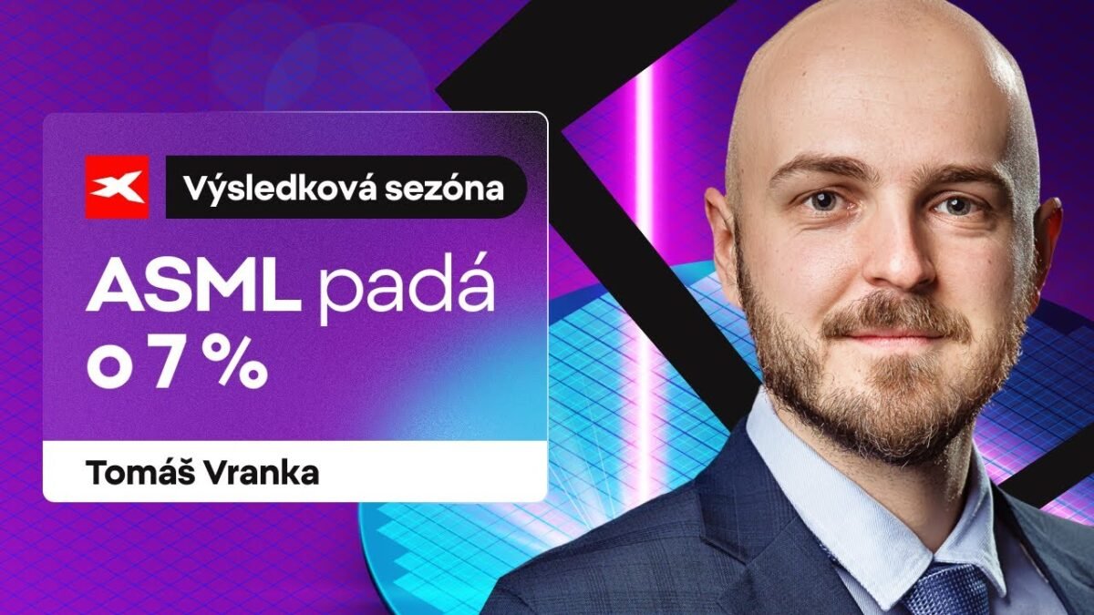 XTB: ASML prináša pekné čísla, avšak z dôvodu ciel nevie potvrdiť svoj výhľad a akcie padajú o 7 %