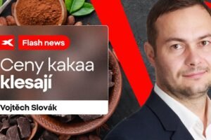 XTB: Flash news: Ceny kakaa klesají o 35% za poslední 2 měsíce