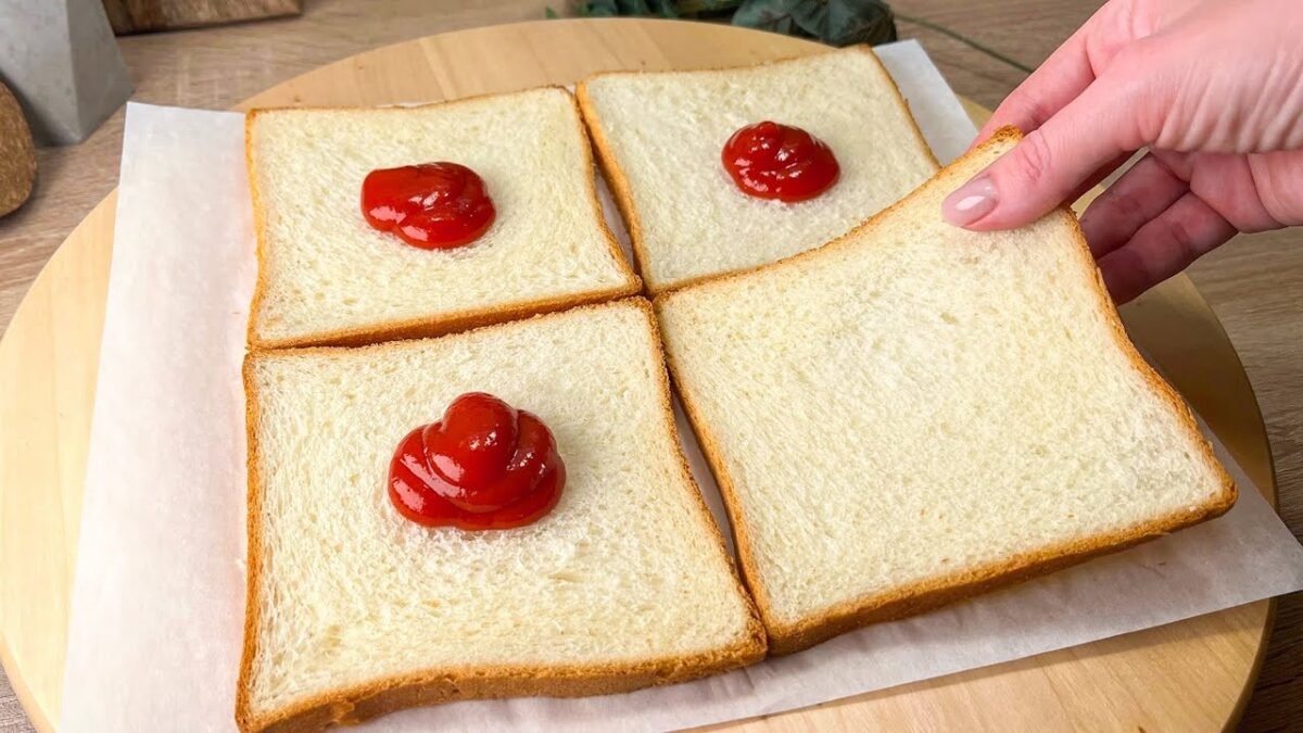 Chutné plnené chlebíky