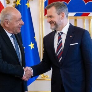 Peter Pellegrini sa stretol s prezidentom Maďarska.
