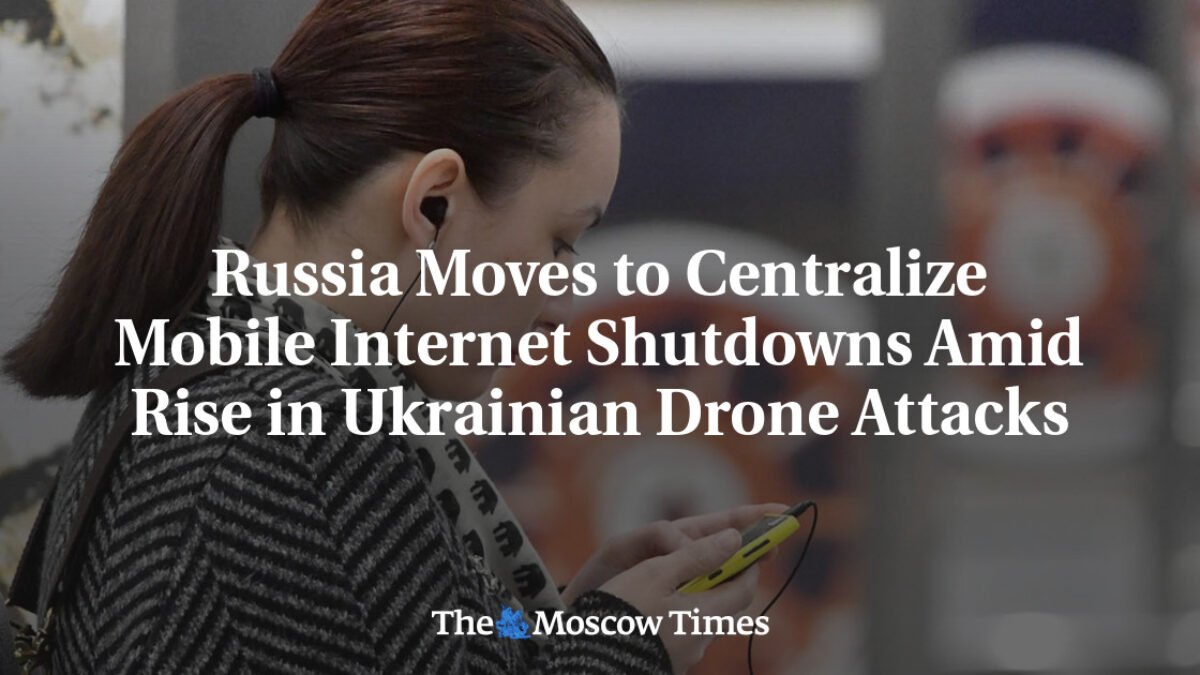 Rusko sa snaží centralizovať vypínanie mobilného internetu uprostred nárastu útokov ukrajinských dronov