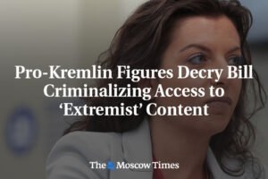Prokremeľskí predstavitelia odsudzujú zákon kriminalizujúci prístup k „extrémist...