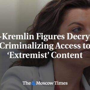 Prokremeľskí predstavitelia odsudzujú zákon kriminalizujúci prístup k „extrémist...