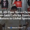 Najlepší strelec histórie NHL Ovečkin vyzýva na návrat Ruska do svetového športu