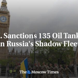 Spojené kráľovstvo uvalilo sankcie na 135 ropných tankerov v ruskej tieňovej flo...