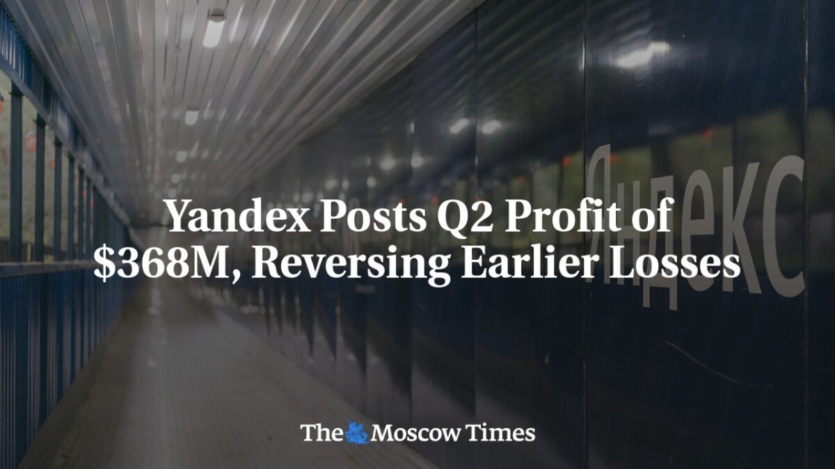 Yandex vykazuje zisk 368 miliónov dolárov v druhom štvrťroku, čo je obrat oproti predchádzajúcim stratám