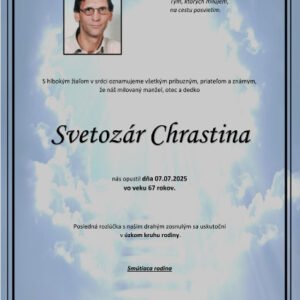 Mesto Trenčín: Svetozár Chrastina