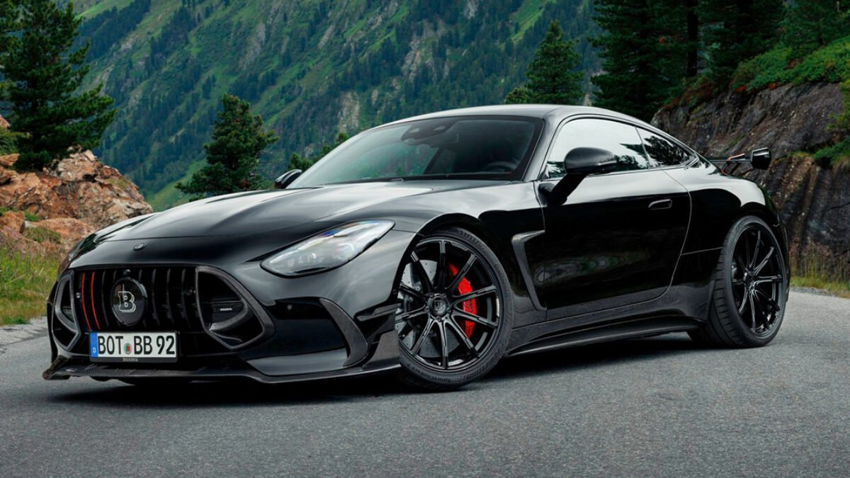 Brabus AMG GT: 1000 koní, prevodovka nevládze