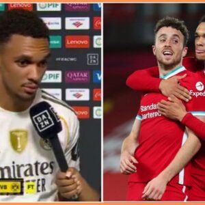 Trent Alexander-Arnold vzdáva hold Diogovi Jotovi