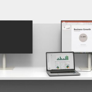 Elegantný monitor s jedným káblom, no nie prenosný